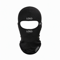 Penutup Kepala Balaclava Poliester Khusus Anti Angin, Masker Ski Cetak Digital, Penutup Wajah yang Dapat Disesuaikan untuk Olahraga Luar Ruangan