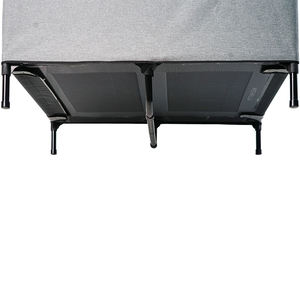 Cama de malla elevada para perros, casa de mascotas con refrigeración interior y exterior, toldo extraíble, tienda de sombra - Product Image 6
