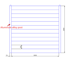 Paneles de Cercado WPC Impermeables 2026, Venta Caliente, Madera Plástica Compuesta, Cercado de Jardín para Privacidad Exterior, <span class=keywords><strong>Puerta</strong></span> WPC Segura - Product Image 5
