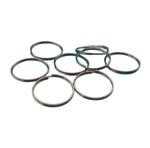 Индивидуальный новый продукт круглая металлическая проволока из нержавеющей стали кольцо для открывания ключей кольцо для ключей аксессуар кольцо для ключей