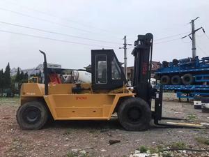 Chariot élévateur diesel de grande capacité TCM KOMATSU MITSUBISHI 15 tonnes 16 tonnes 20 tonnes Chariot élévateur lourd Kalmar Chariot élévateur industriel - Product Image 2