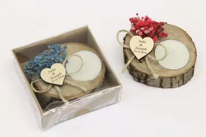 Pays mariage mariée cadeau <span class=keywords><strong>chandelier</strong></span> gravé nom Date bougies parfumées fleur <span class=keywords><strong>chandelier</strong></span> - Product Image 5