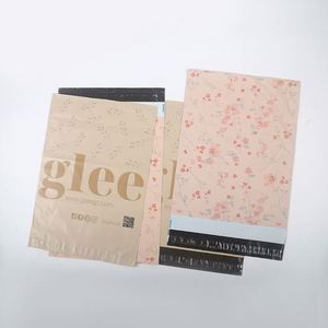 ถุงพลาสติกโพลีเมลเลอร์แบบหนา 3-5 มิล รีไซเคิลได้ พิมพ์ลายดอกไม้ตามสั่ง สำหรับส่งเสื้อผ้าแบบส่วนตัว - Product Image 1