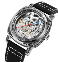 Montre Homme Automatique Haut de Gamme Skmei 9271, Meilleure Marque de Montres de Luxe, Étanche (Jam Tangan)