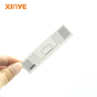 Conception imprimable d'autocollant d'étiquette RFID UHF personnalisable en gros pour la fréquence de gestion des stocks 860-960MHz