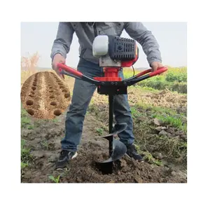 Hand Operate Auger For Earth Drilling/Ground Drill Earth Auger Machine For Sale