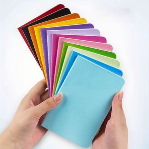 <b>Mini</b> A6 Student Planner <b>Notebook</b> with Pocket 70-80gsm Paper Portable Lined Diary for Gift - Product Image 1