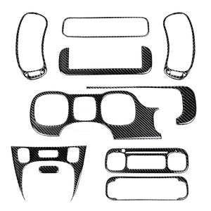 <span class=keywords><strong>Accessori</strong></span> in Vera Fibra di Carbonio Shasha per Interni <span class=keywords><strong>Auto</strong></span> <span class=keywords><strong>Fiat</strong></span> <span class=keywords><strong>Panda</strong></span> 2013-2024, Set Completo - Product Image 5