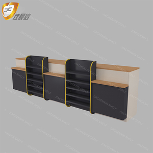 Morden thiết kế quầy tiếp tân cửa hàng cửa hàng tiện lợi thanh toán quầy thu ngân quán cà phê Quầy - Product Image 1