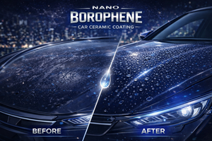 GRAPHONEXBorophene Pro Revestimiento Cerámico Nano para Autos Enriquecido con Boro 50ml |   Ultra Hidrofóbico, Resistente a los Arañazos, Protección UV, 10 Años - Product Image 5