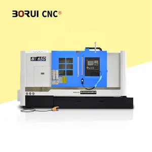 BR-650 auto bar feed cnc lathe machine cnc lathe machine for large parts processing cnc matel lathe machine