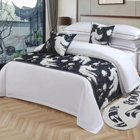 Ensembles de couettes King Size design personnalisé ensemble de draps de lit 100% coton