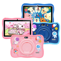 Tablet PC Educativa para Niños OEM Personalizada, Nueva, con WiFi, Allwinner, Quad Core, 2GB de RAM, 16GB de ROM, Batería de 2200mAh, Resistente al Agua y a Caídas, HD
