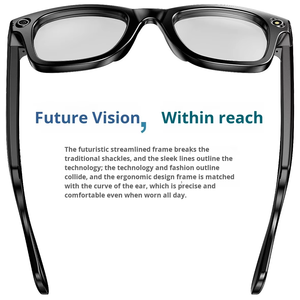 Nouvelles lunettes intelligentes Meta avec caméra 800W, transfert WIFI, contrôle gestuel, ChatGPT, lunettes intelligentes AI pour hommes et femmes, extérieur - Product Image 2