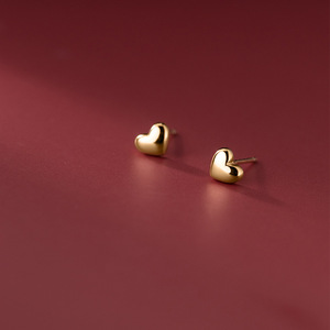 <span class=keywords><strong>Orecchini</strong></span> a Perno a Forma di Cuore Romantico in <span class=keywords><strong>Argento</strong></span> Sterling 925 per Donne, Gioielli Semplici e Dolci per Feste di Compleanno - Product Image 5