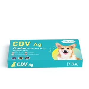 สุนัข distemper ไวรัส (CDV) แอนติเจนชุดทดสอบอย่างรวดเร็วสำหรับตัวอย่างการหลั่งของสุนัข conjunctiva โพรงจมูกและน้ำลาย - Product Image 2
