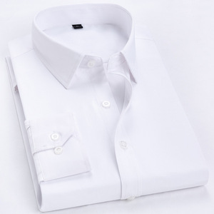 <span class=keywords><strong>Camisa</strong></span> <span class=keywords><strong>de</strong></span> Trabajo <span class=keywords><strong>de</strong></span> Manga Larga para Hombre, Camisas Formales <span class=keywords><strong>de</strong></span> Negocios Transpirables y <span class=keywords><strong>Sin</strong></span> Arrugas - Product Image 1