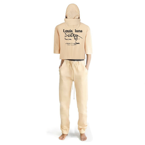 Conjunto Deportivo HDJ de 2 Piezas, Sudadera Holgada y Pantalones, Ropa Deportiva Informal, H7021-3Sudadera+H7024-3Pantalones - Product Image 1