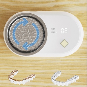 45Khz Ultrasonic Cleaning Jewelry Watch Washing Dental False Teeth Aligner Retainer Mouth Guard Ultrasonic UV Denture Cleaner - Product Image 2
