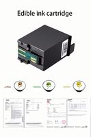 Nuevo Cartucho de Tinta Comestible Profesional para Impresora de Café XP600, Cabezal de Impresión de Color Café, Grado Alimenticio, Certificado MSDS, 1 Año de Garantía, Flexible