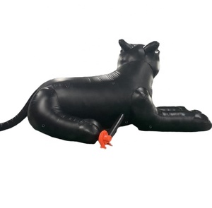 Tùy chỉnh thực hiện kích thước lớn <span class=keywords><strong>Inflatable</strong></span> Panther cho sự kiện ngoài trời, <span class=keywords><strong>Inflatable</strong></span> <span class=keywords><strong>Cheetah</strong></span> Panthers cho quảng cáo - Product Image 2