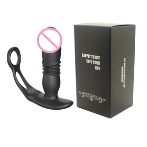 Masajeador de Próstata Retráctil con Control Remoto por Aplicación, de Silicona y ABS, con Conector Masculino, para Juguetes Sexuales Anales - Product Image 6