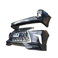 Untuk Perakitan Bumper Depan dan Belakang dari Model Lexus LX570 yang Populer, dilengkapi dengan Grille dan Kit Radiator Berkualitas Tinggi