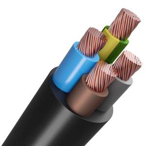 Câble RV-K 4x50mm2 Câble de fuite en PVC 1000V N2XY-K FXV Câble flexible industriel 0.6/1kV XLPE /PVC - Product Image 1