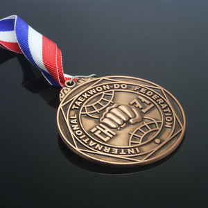 工厂定制金属马拉松奖牌健身比赛奖励奖牌马拉松跑步比赛游泳运动跆拳道空手道奖牌 - Product Image 6