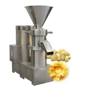 Commerciële Elektrische Sesampasta Maken Machine Tahin Amandel Cashew Colloid Molen Pindakaas Maken Machine