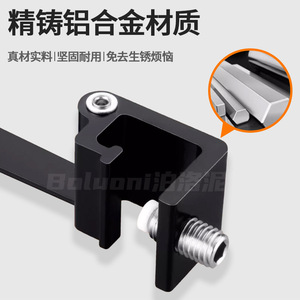Limitador de ventana de aleación de aluminio, grosor de 0-15mm, ajustable para ventana corredera, cerradura de seguridad, diseño minimalista - Product Image 5