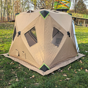 Carpa de Pesca en Hielo Aislada de Lujo, Tipo Cubo, para 1-2 Personas, Portátil, para Acampar en la Nieve, ATBD-1, Material Ecológico - Product Image 4