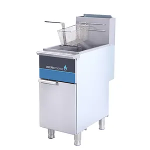 Commercial Kitchen Equipment Deep Fryer Cooker Frying Machine Gas Deep Fryer For Sale