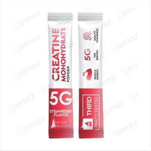 Amaz Private Label Pure Créatine Monohydrate Poudre Supplément protéiné pour le renforcement musculaire pour une meilleure force et une meilleure performance - Product Image 2
