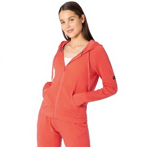 Sudadera con capucha de punto de secado rápido para mujer, jersey informal para deportes al aire libre, transpirable, ligera, de manga larga, con capucha - Product Image 6