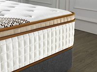 10/12 Zoll Dicke Umweltfreundliche Moderne Hybrid-Matratze Hochdichter Schaumstoff Kühlgel-Memoryschaum für Schlafzimmer Hotel Apartment Nutzung