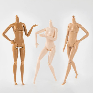 Muñeca BJD de Plástico Articulada de 6 Puntos, Estilo Supermodelo, <span class=keywords><strong>Cuerpo</strong></span> en Blanco, Juguete para Niñas, Moda Transfronteriza - Product Image 1
