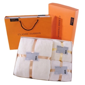 Conjunto de toalla de Hotel de lujo, toalla turca de lana de Coral con logotipo personalizado de alta calidad, nuevo - Product Image 5