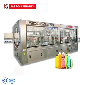 New Arrival Carbonated Soft Drinking Automatic CSD Beverage Plastic Bottle Filling Machine Line