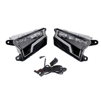 Phare LED de remplacement pour Polaris RZR XP 1000 2024 2025 2026, DRL blanc, clignotant ambre, 2415180 2415181, ajustement direct