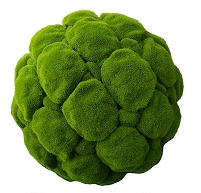 01 10cm green grass ball