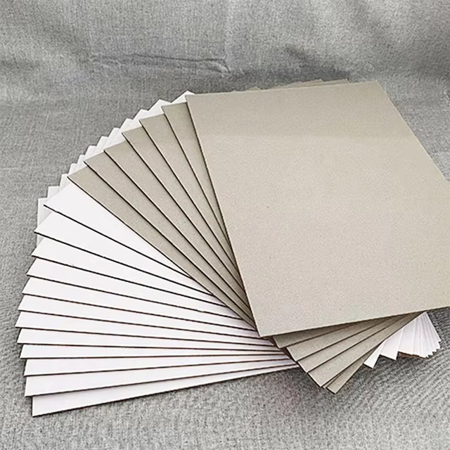 Wholesale Supply 1200Gsm Paper Duplex Grey Cardboard Hard Cardboard