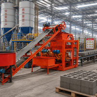 Machine de fabrication de briques en blocs de petite taille, ligne de production automatique de blocs de béton et de ciment