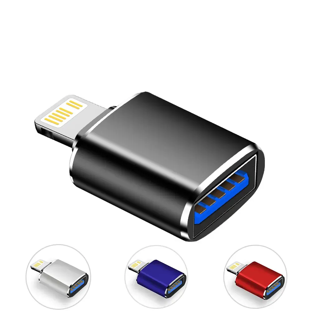 Erkek USB3.0 dişi adaptör OTG kablo taşınabilir USB kamera adaptörü OTG veri senkronizasyon kablosu için iPhone 14 13 12 11 Xr X 8