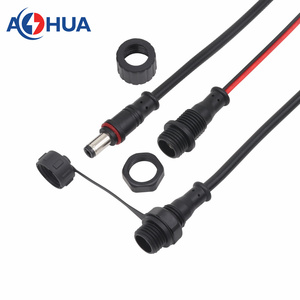 Métal M12 Mâle Femelle <span class=keywords><strong>Circulaire</strong></span> 2 3 4 <span class=keywords><strong>5</strong></span> 6 8 Broches Étanche IP65 24AWG 22AWG 20AWG 18AWG Connecteur de Fil - Product Image 3