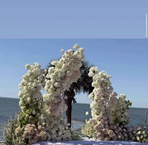 New Style <b>Artificial</b> <b>Flower</b> Ball High Quality <b>Hydrangea</b> <b>Flower</b> Ball for Wedding Table Centerpiece Party Decorations - Product Image 2