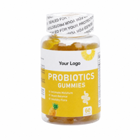 Gommes digestives probiotiques 3g x 60 pour le confort digestif, usage adulte, non destiné aux femmes enceintes, renforce l'immunité, OEM ODM, marque XuTong