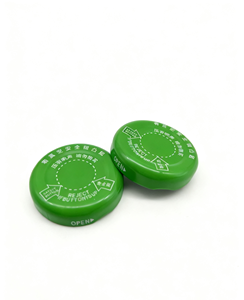 Thả Đồng Bằng Màu Sắc 30Mm 38Mm 58Mm 70Mm 82Mm Đen Trắng Bạc Kim Loại Tinplate <span class=keywords><strong>Twist</strong></span> Lug <span class=keywords><strong>Cap</strong></span> Chai Dễ Dàng Mở Cấp Thực Phẩm - Product Image 2