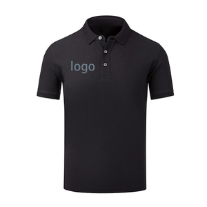 Chemises polo en coton pour hommes, chemises polo Business Boss, confortables, manches courtes, pour le travail - Product Image 2