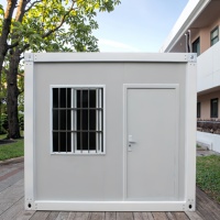 Paquete plano de 6x3x2,8 metros, piezas de Casa de montaje rápido, marco de contenedor de casa prefabricada de acero galvanizado